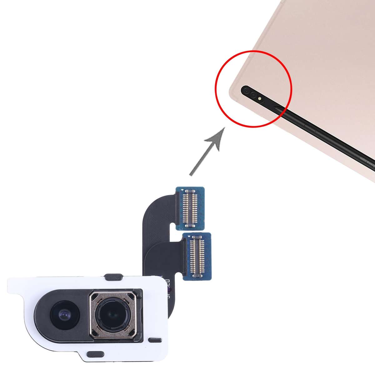 For Samsung Galaxy Tab S8 Ultra SM-X900 Original Back Facing Camera