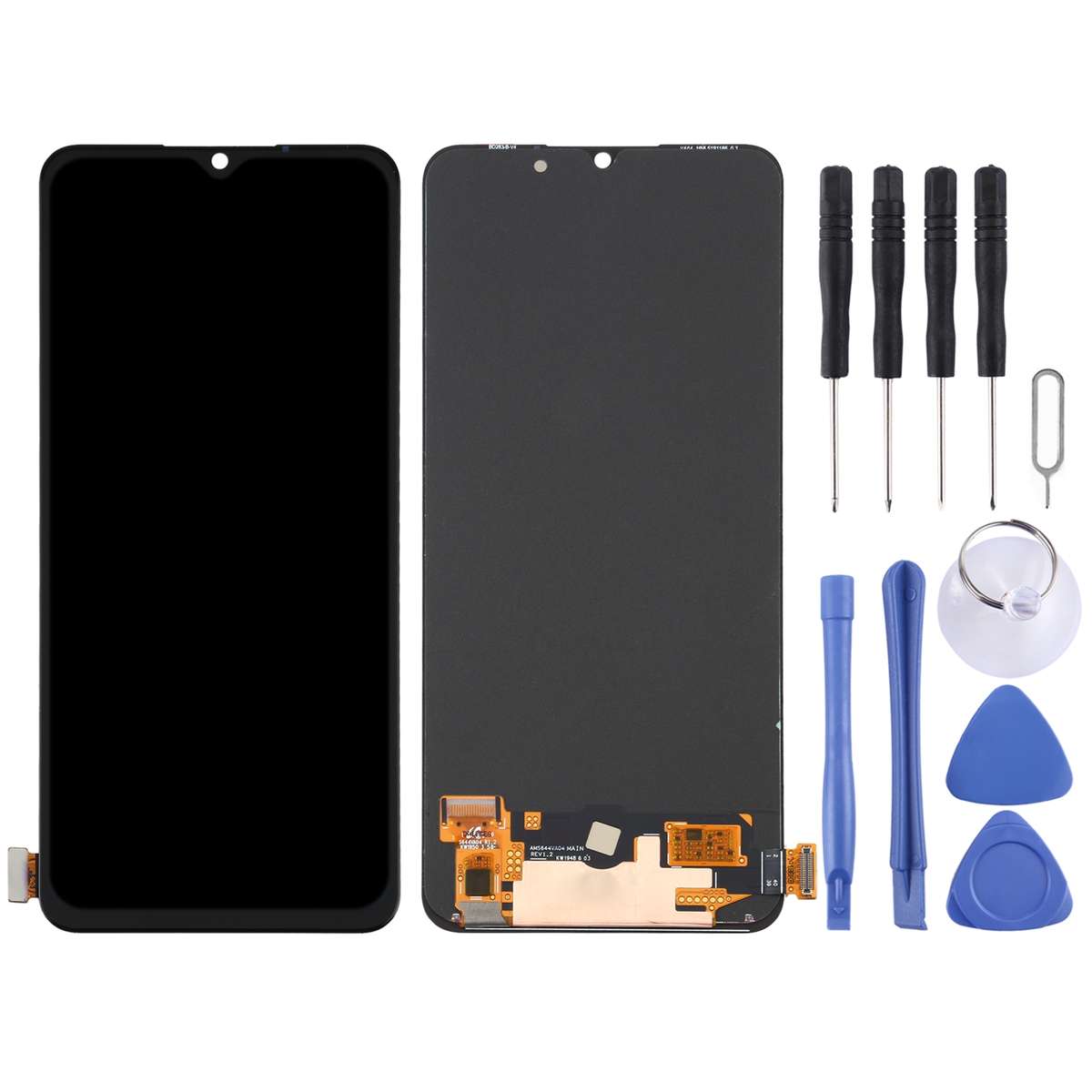 Original AMOLED Material LCD Screen and Digitizer Full Assembly for OPPO Reno3 CPH2043 / A91/ PCPM00