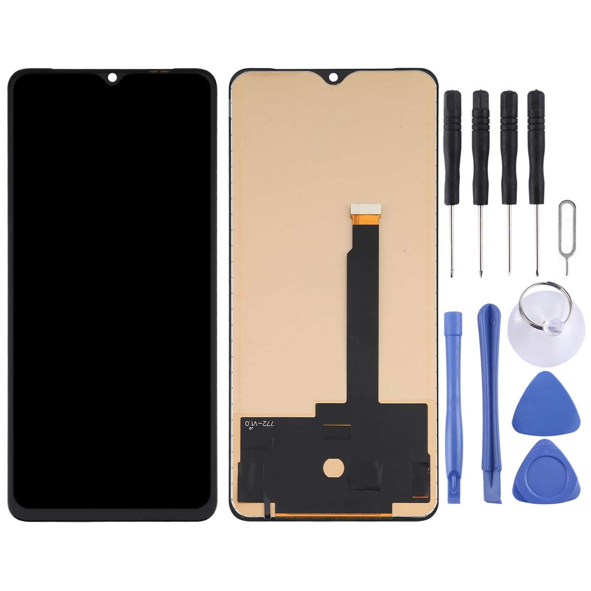 TFT LCD Screen for OPPO Reno ACE / Realme X2 Pro with Digitizer Full Assembly (Not Supporting Fing
