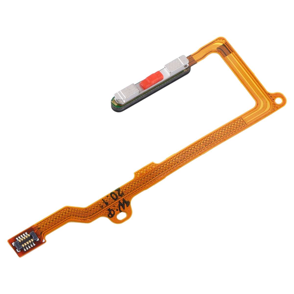 Fingerprint Sensor Flex Cable for Huawei Nova 6 SE / Nova 7 SE / Nova 7i / Honor 30s(Black)