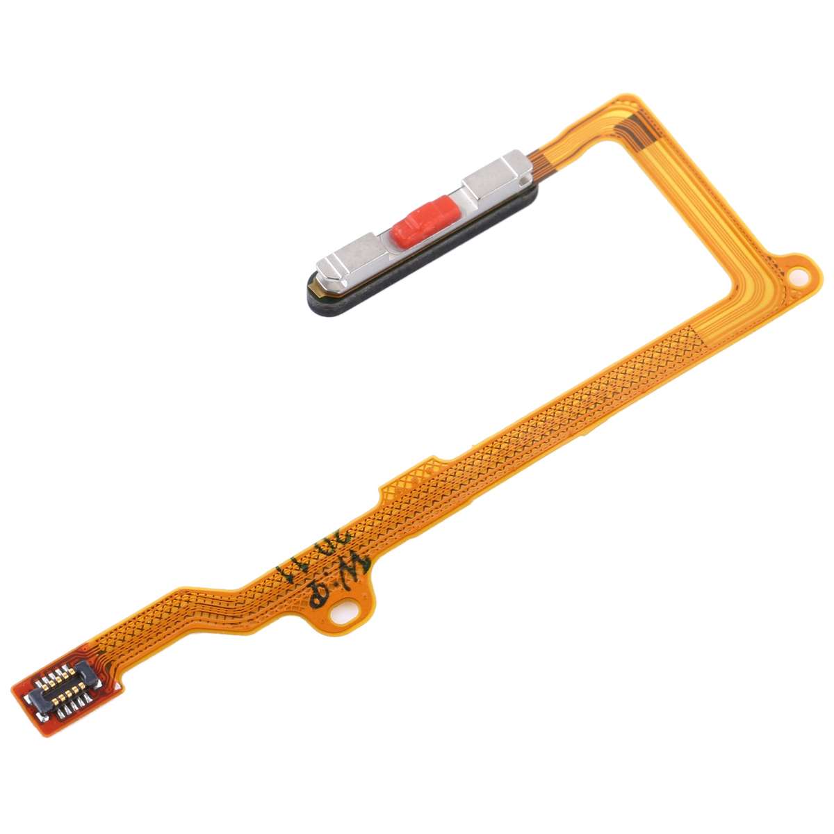 Fingerprint Sensor Flex Cable for Huawei Nova 6 SE / Nova 7 SE / Nova 7i / Honor 30s(Black)
