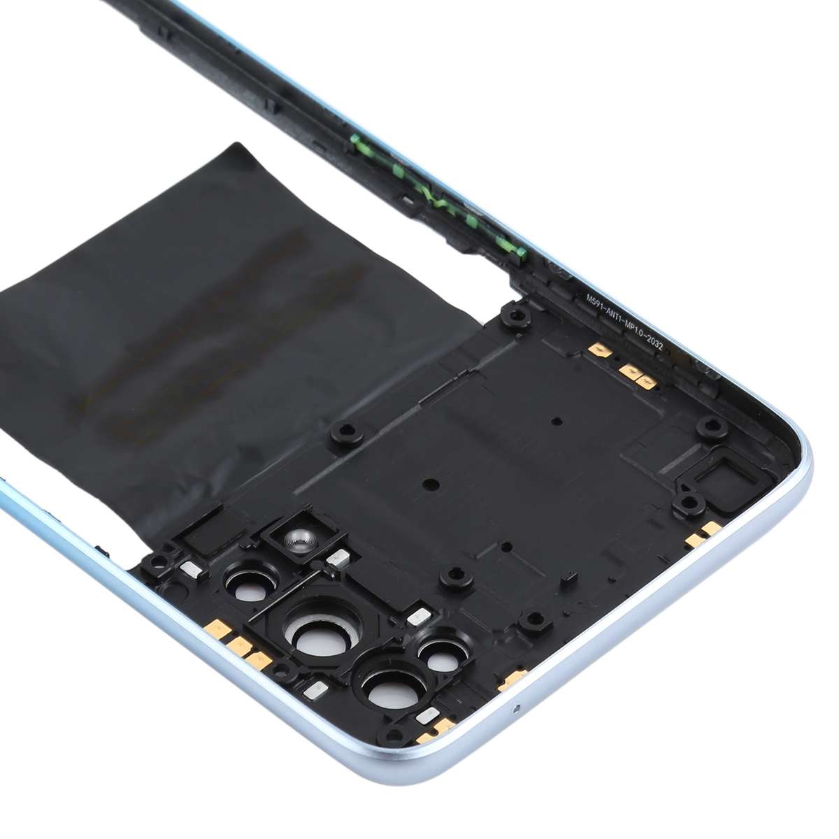 For OPPO Realme X7 Back Housing Frame (Blue)