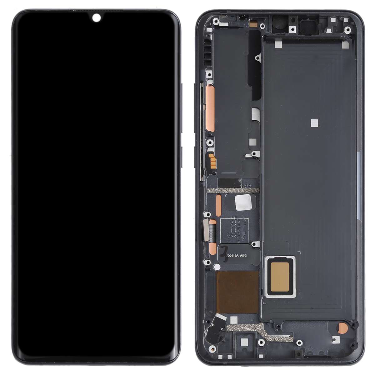 Original LCD Screen and Digitizer Full Assembly With Frame for Xiaomi Mi CC9 Pro / Mi Note 10 / Mi N