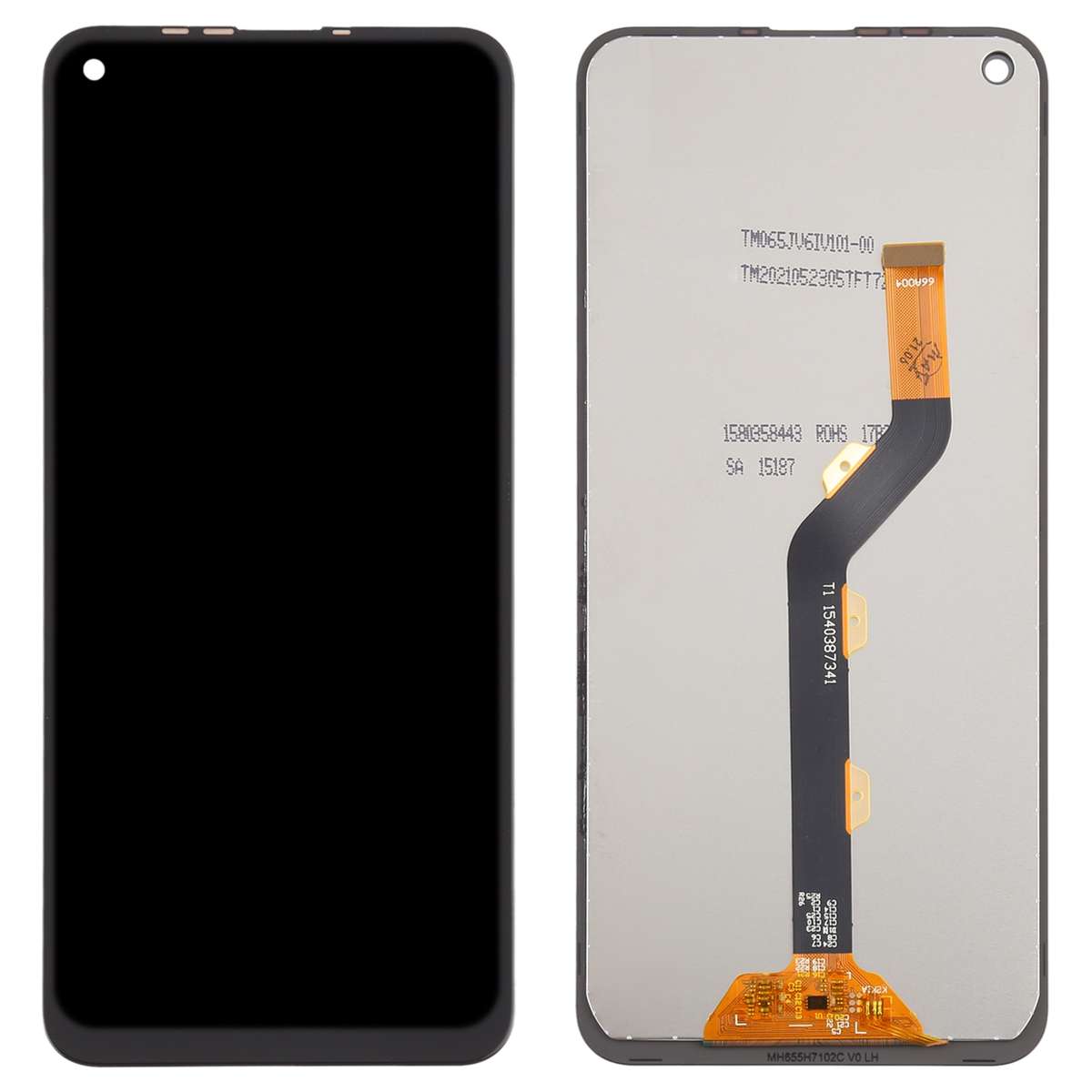 TFT LCD Screen for Tecno Camon 15 CD7 with Digitizer Full Assembly