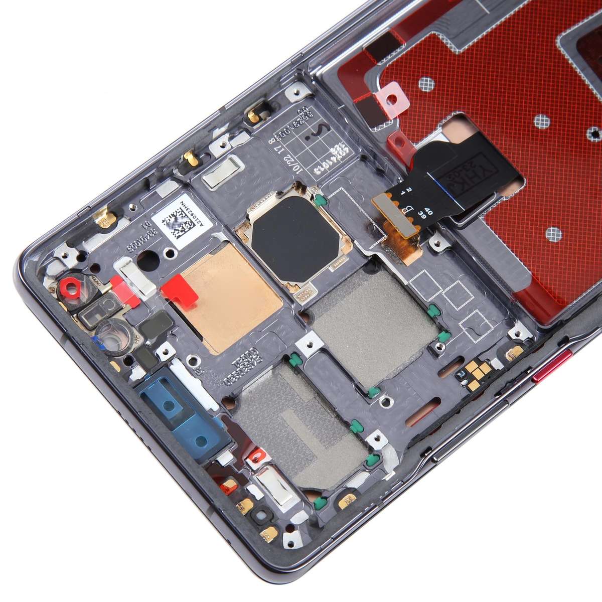 Original LCD Screen for Huawei Mate 40 Pro Digitizer Full Assembly with Frame(Black)