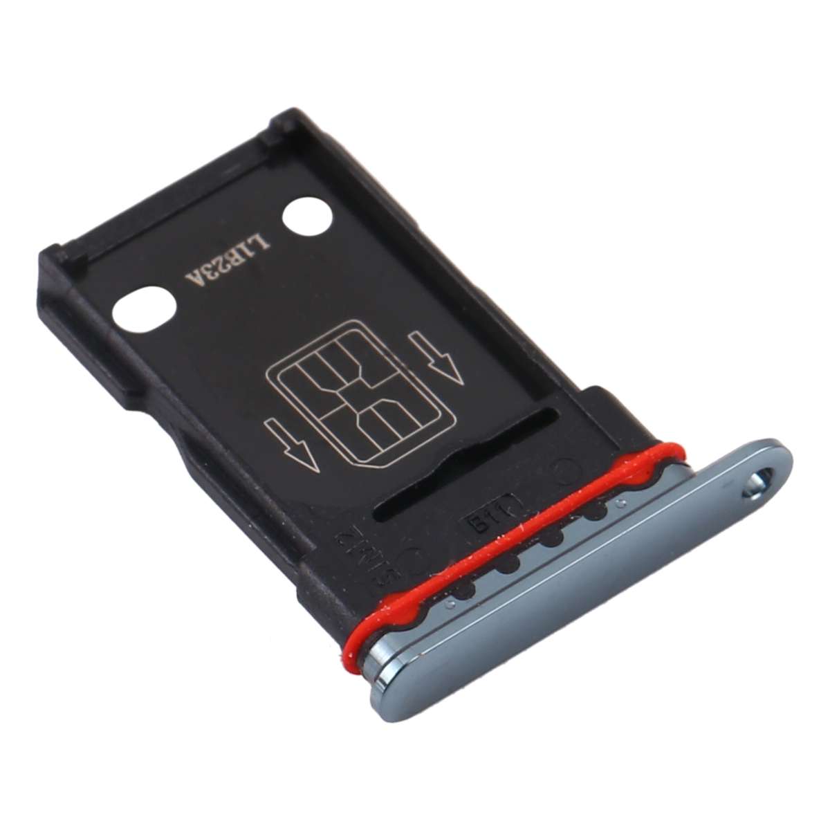 For OnePlus 9 Pro SIM Card Tray + SIM Card Tray (Black)