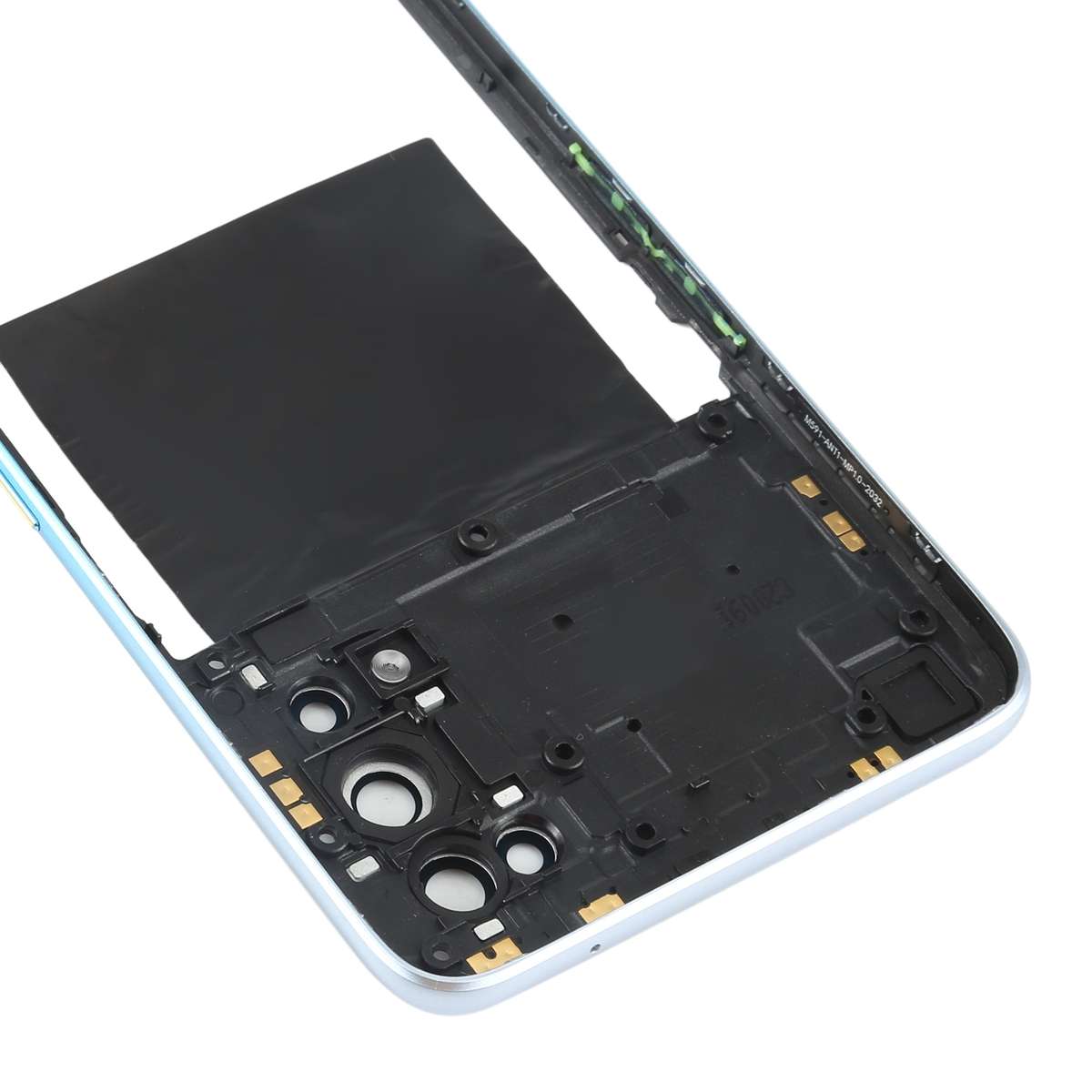For OPPO Realme X7 Middle Frame Bezel Plate (Blue)