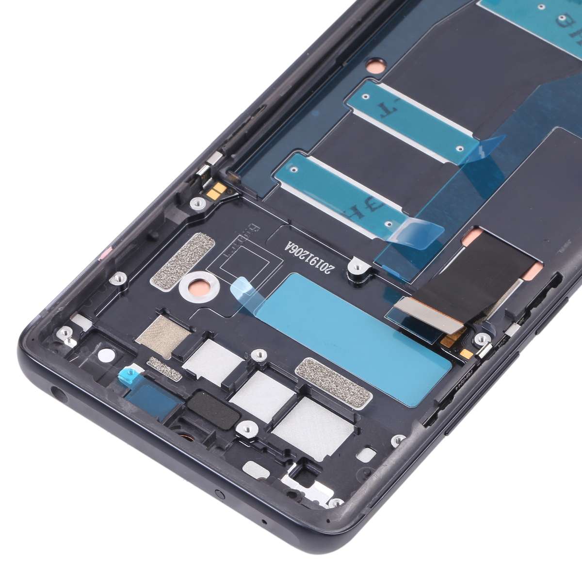 Original LCD Screen for TCL 10 Pro Digitizer Full Assembly with Frame (Grey)