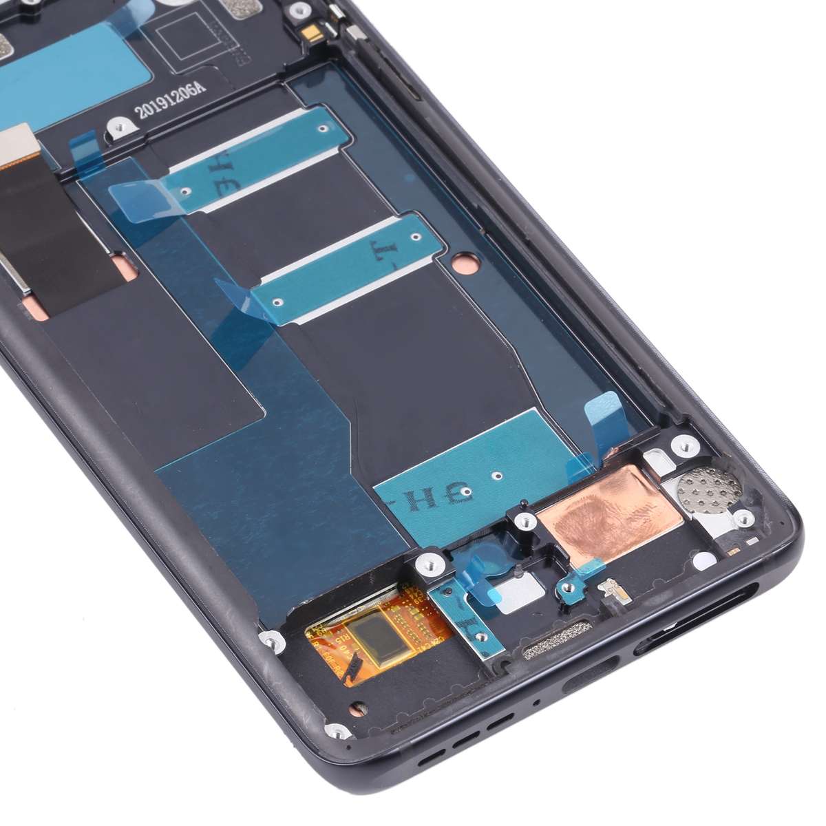 Original LCD Screen for TCL 10 Pro Digitizer Full Assembly with Frame (Grey)