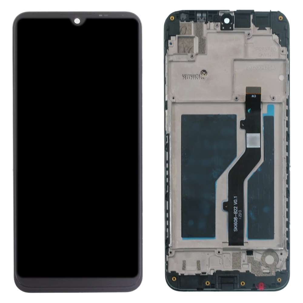 OEM LCD Screen for ZTE Blade A5 2020 Digitizer Full Assembly with FrameBlack)