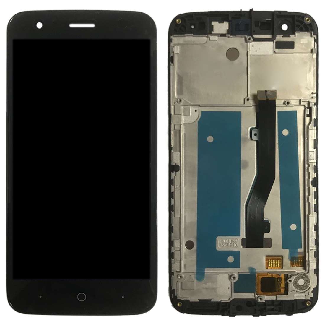 OEM LCD Screen for ZTE Blade V8 Lite Digitizer Full Assembly with FrameBlack)