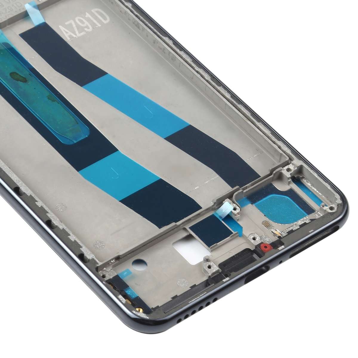 Original Front Housing LCD Frame Bezel Plate for Xiaomi Mi 11 Lite 5G / Mi 11 Youth/11 Lite 5G NE(Bl