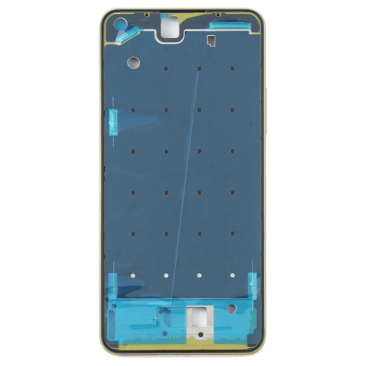 Original Front Housing LCD Frame Bezel Plate for Xiaomi Mi 11 Lite 5G / Mi 11 Youth/11 Lite 5G NE(Bl