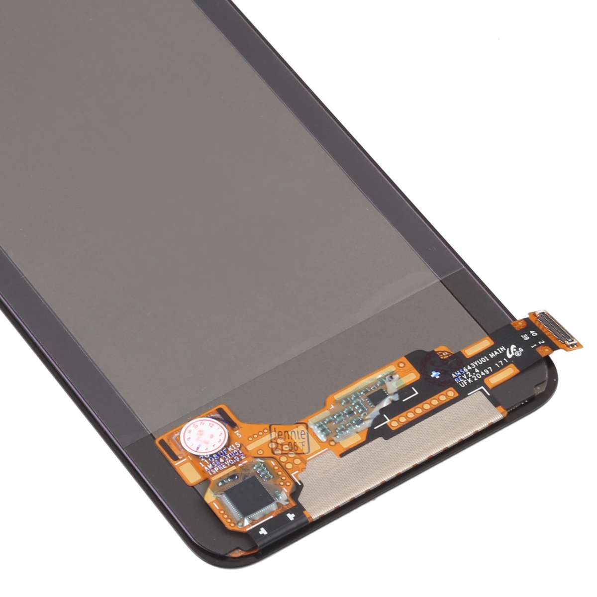 Original AMOLED Material LCD Screen and Digitizer Full Assembly for Xiaomi Redmi Note 10 4G / Redmi