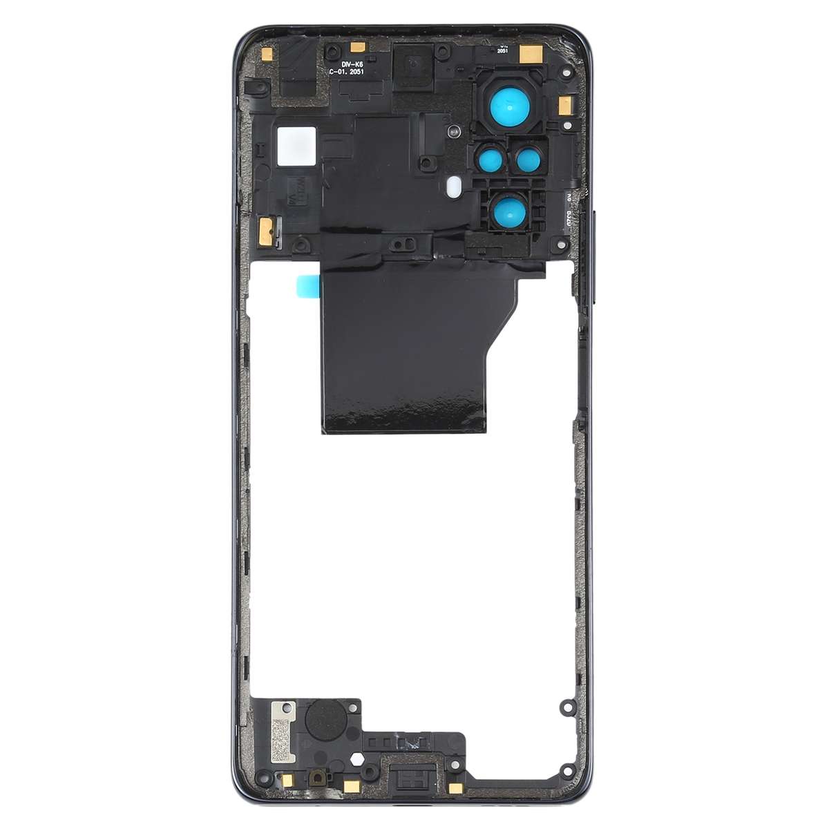 Original Middle Frame Bezel Plate for Xiaomi Redmi Note 10 Pro Max / Redmi Note 10 Pro / Redmi Note
