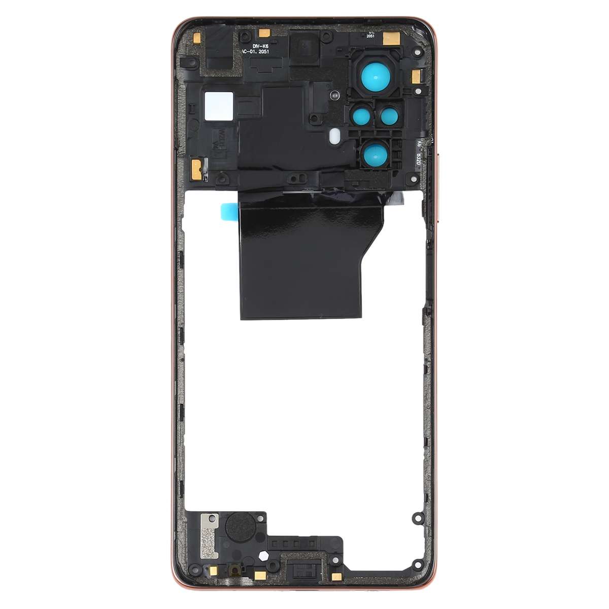 Original Middle Frame Bezel Plate for Xiaomi Redmi Note 10 Pro Max / Redmi Note 10 Pro / Redmi Note