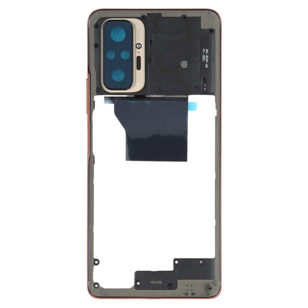 Original Middle Frame Bezel Plate for Xiaomi Redmi Note 10 Pro Max / Redmi Note 10 Pro / Redmi Note