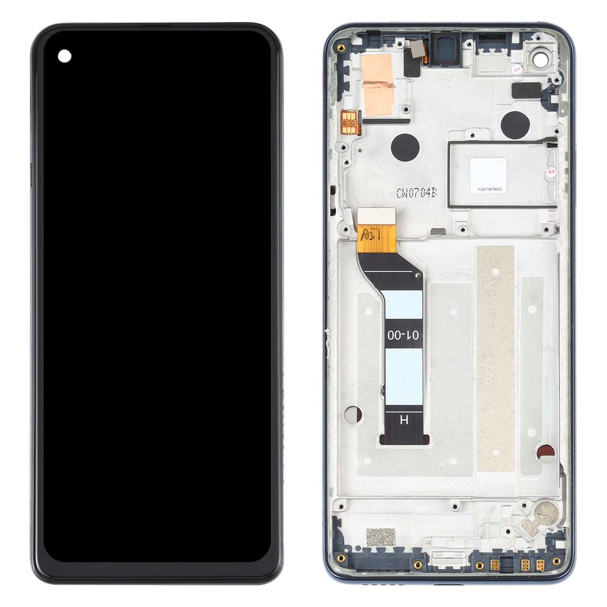 Original LCD Screen for Motorola One Action XT2013-1 XT2013-2 XT2013-4 Digitizer Full Assembly wi...