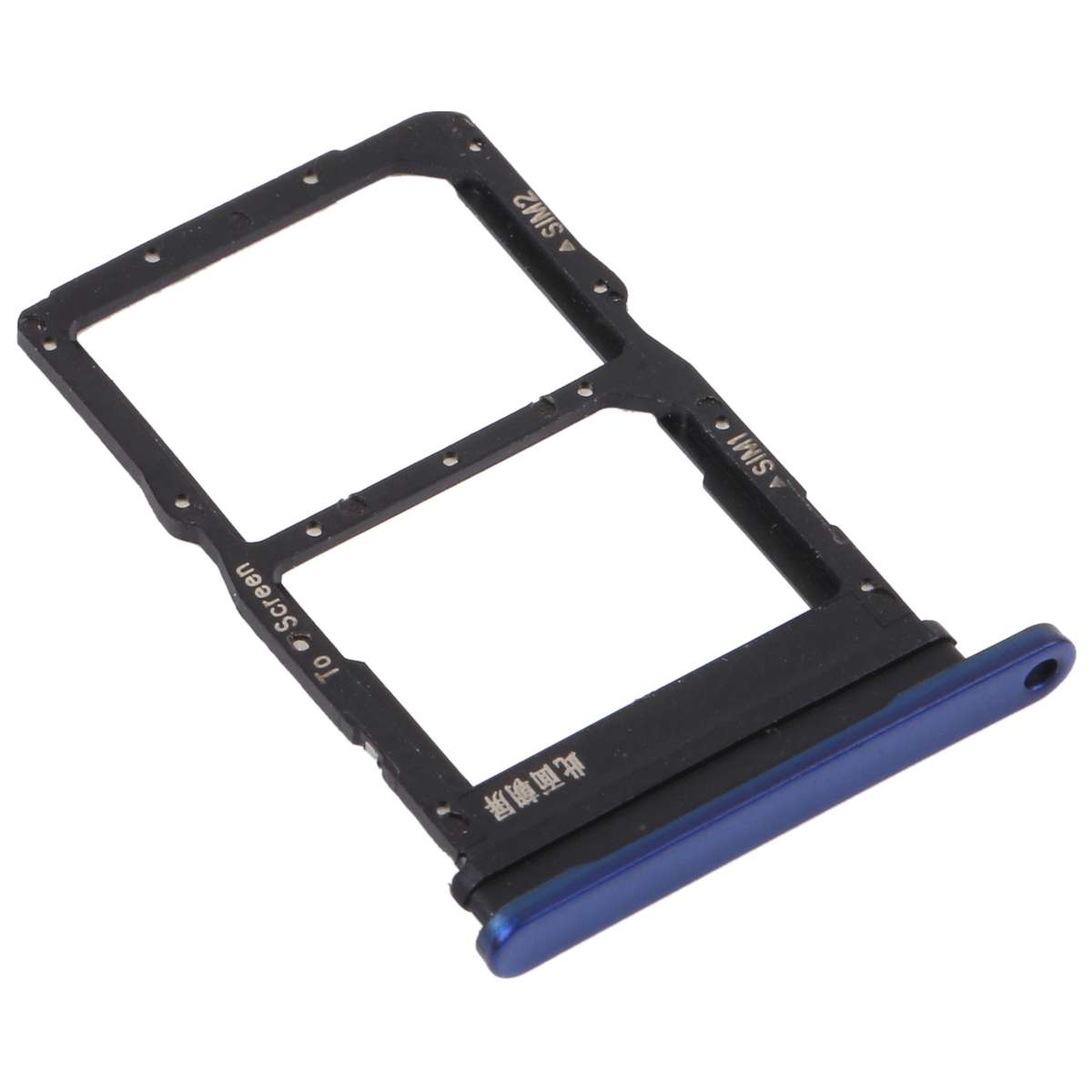 SIM Card Tray + SIM Card Tray for Huawei Nova 8 SE (Black)