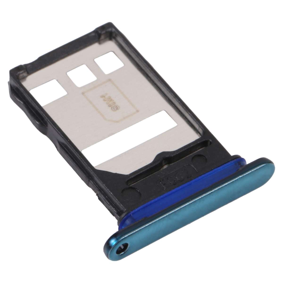 SIM Card Tray + NM Card Tray for Huawei Enjoy 20 Plus 5G (Black)