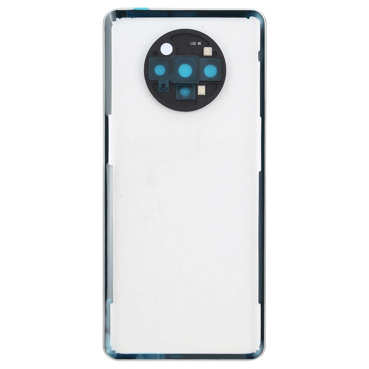 For OnePlus 7T Battery Back Cover With Camera Lens (Transparent)
