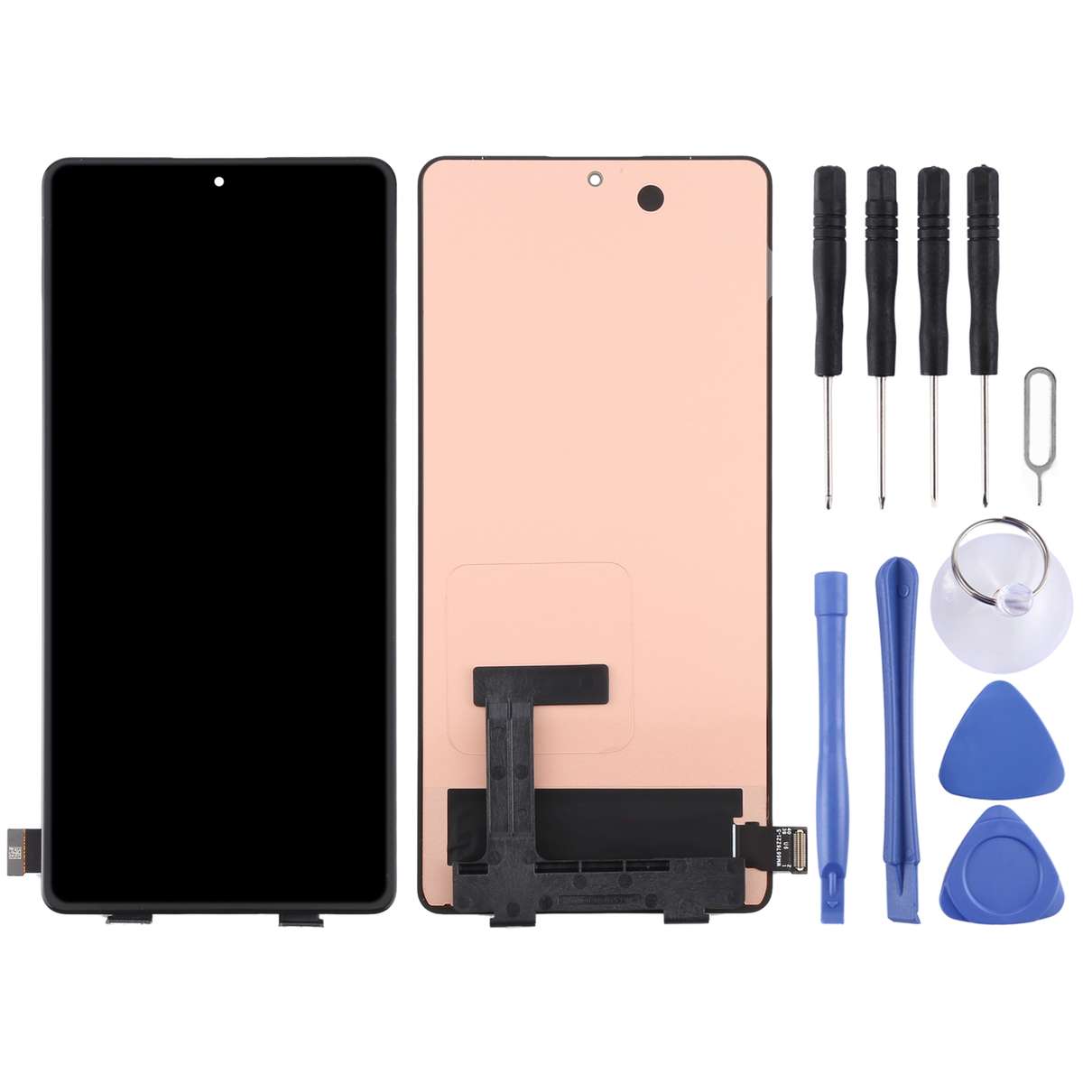 OLED Material LCD Screen and Digitizer Full Assembly for Xiaomi Redmi K40 Gaming / Poco F3 GT / Blac