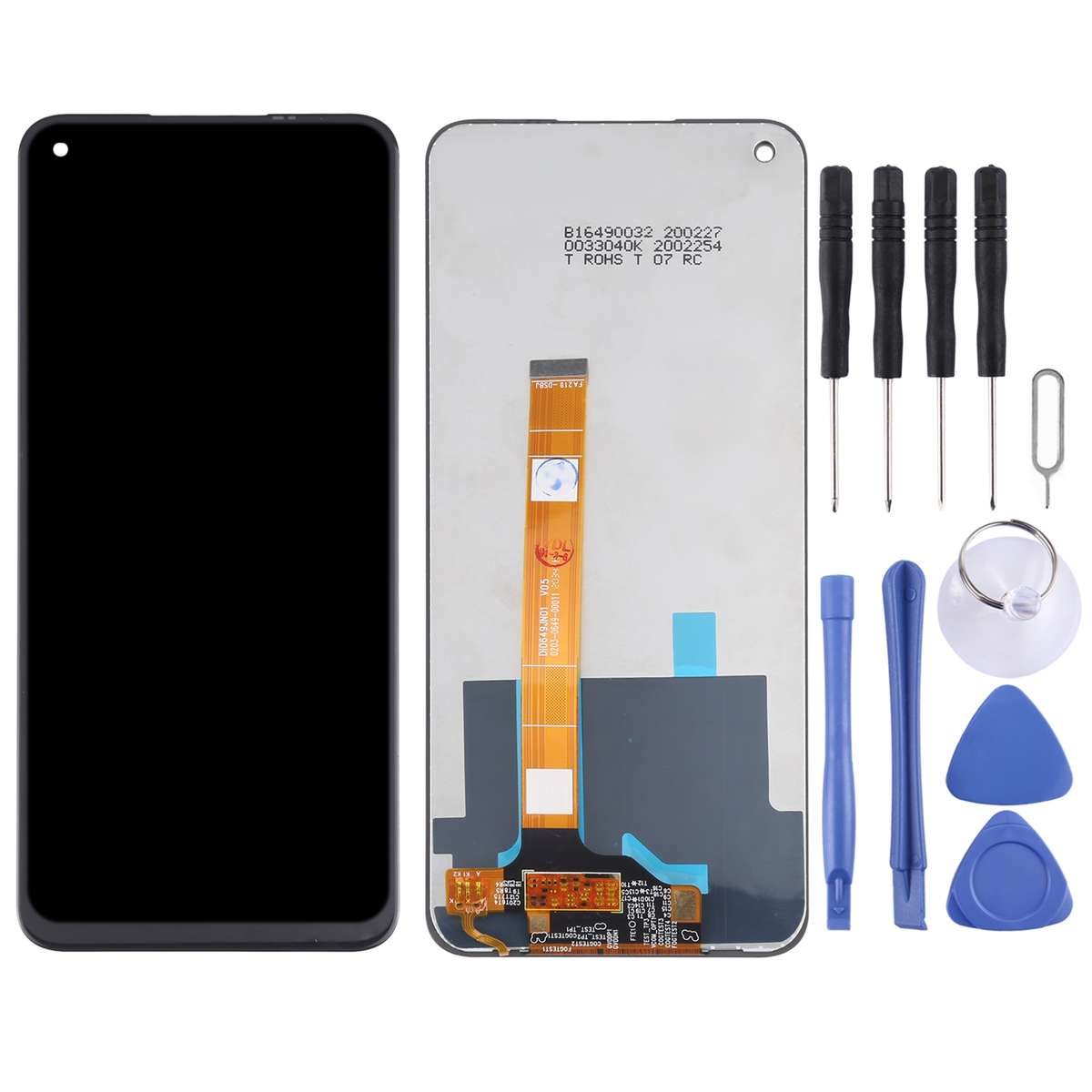 TFT LCD Screen and Digitizer Full Assembly for OPPO Realme Narzo 30 Pro 5G RMX2117