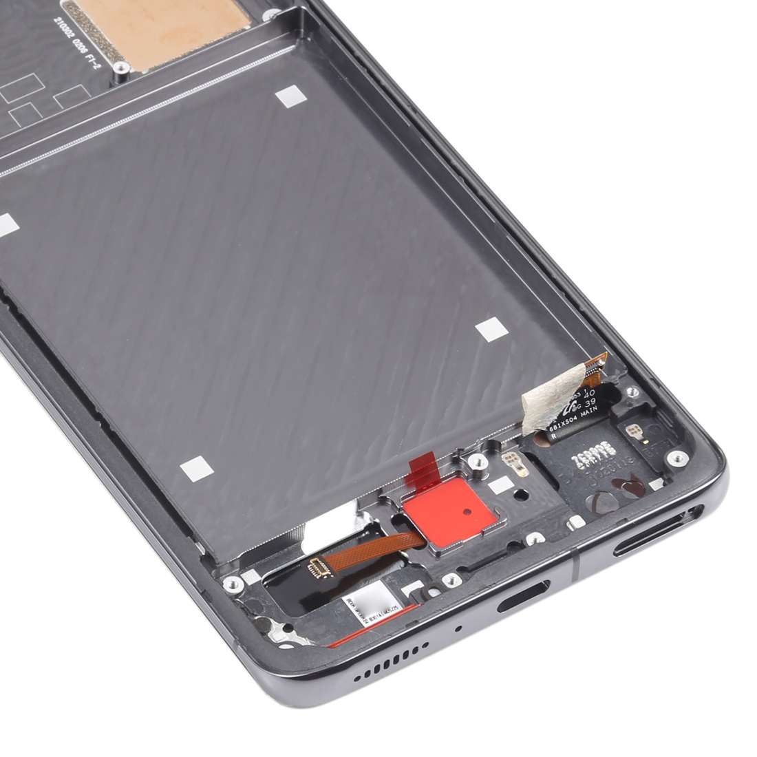 Original AMOLED Material LCD Screen and Digitizer Full Assembly With Frame for Xiaomi Mi 11 Ultra...