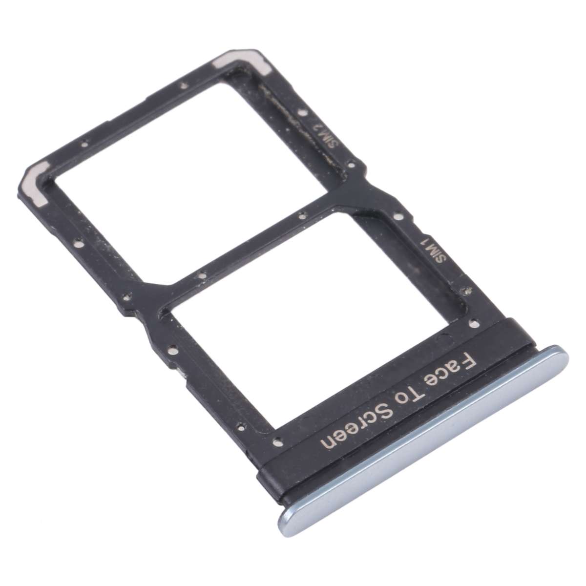 SIM Card Tray + SIM Card Tray for Xiaomi Redmi Note 10 Pro 5G / Poco X3 GT(Black)