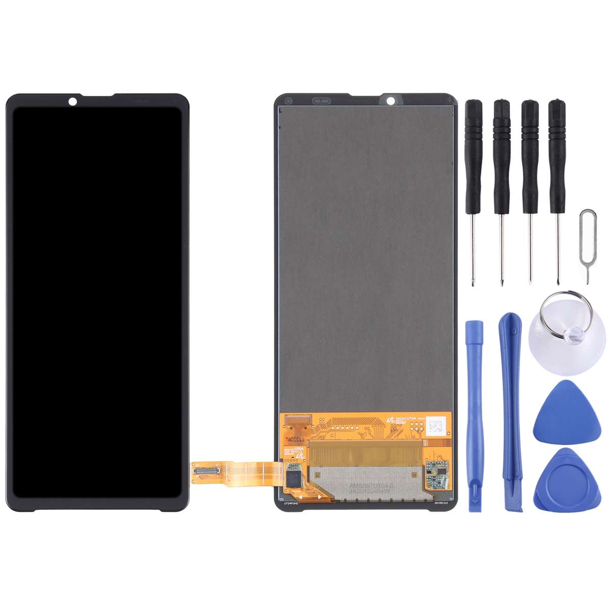 Original OLED LCD Screen for Sony Xperia 10 III with Digitizer Full Assembly