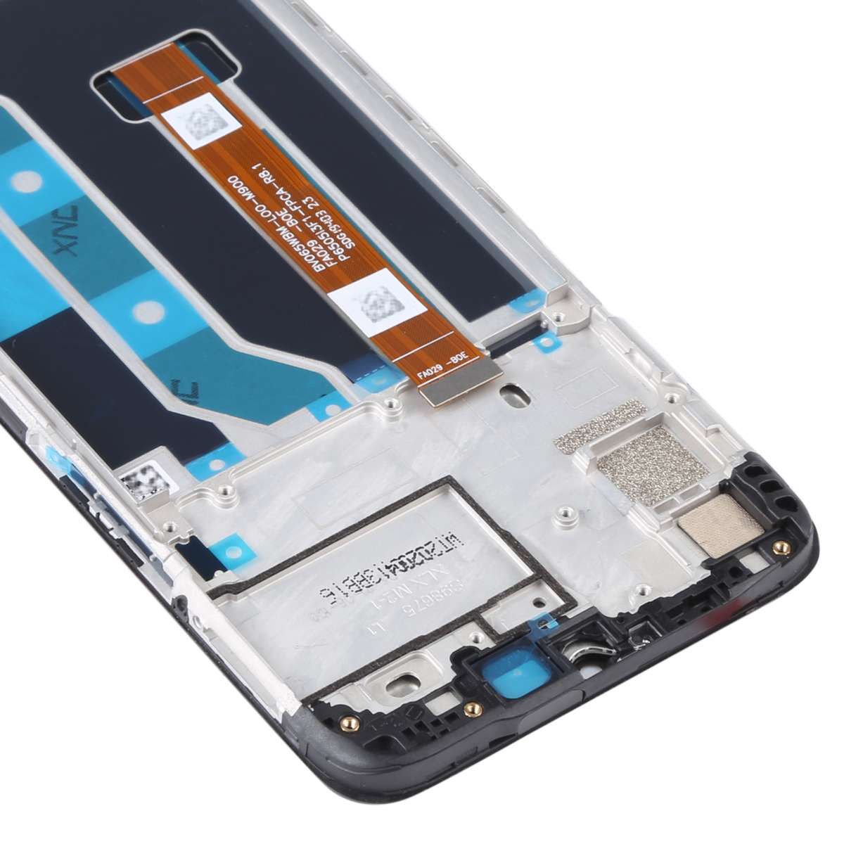 LCD Screen and Digitizer Full Assembly With Frame for OPPO Realme 6 RMX2001