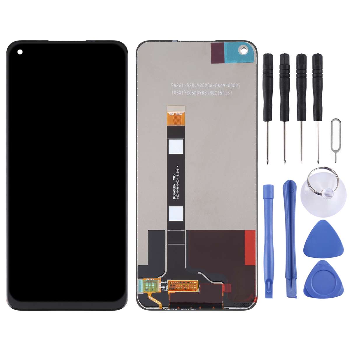 Original LCD Screen and Digitizer Full Assembly for OPPO A93s PFGM00