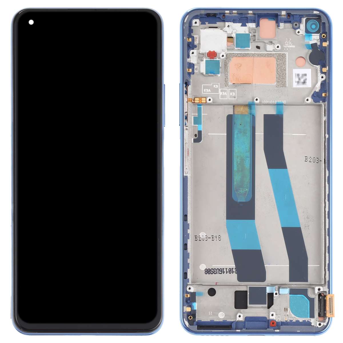Original LCD Screen for Xiaomi Mi 11 Lite 4G/11 Lite 5G NE M2101K9AG M2101K9AI Digitizer Full Assemb