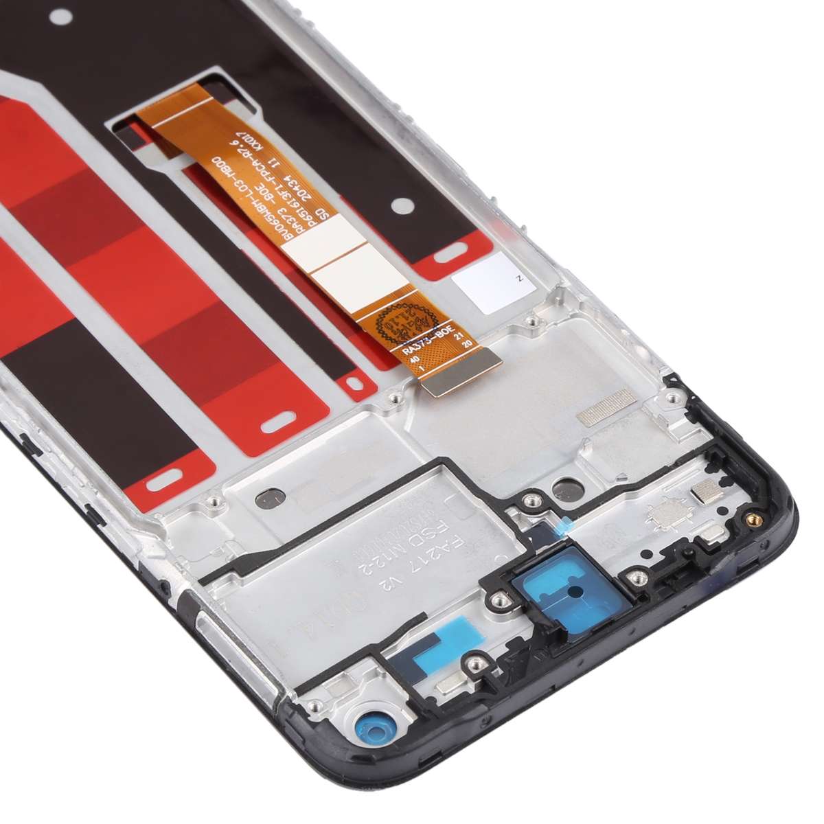 Original LCD Screen and Digitizer Full Assembly With Frame for OPPO A32 PDVM00