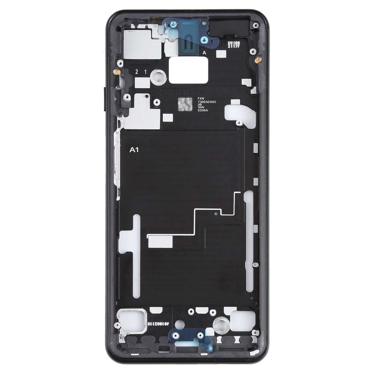Middle Frame Bezel Plate for Google Pixel 3(Black)