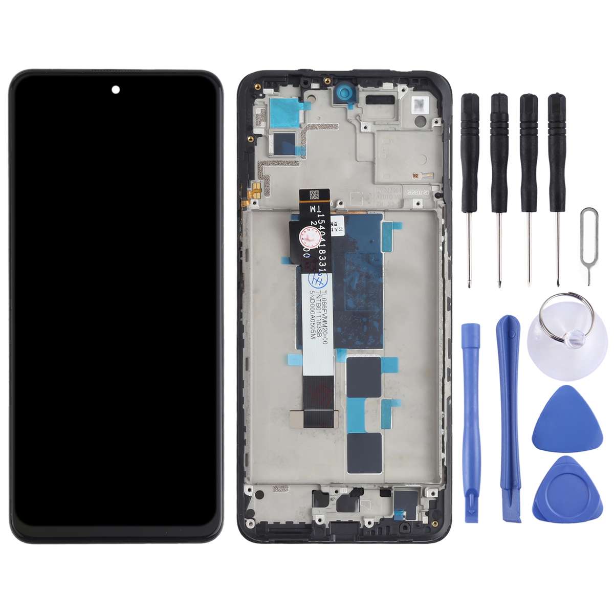Original LCD Screen and Digitizer Full Assembly With Frame for Xiaomi Redmi Note 10 Pro 5G / Poco...
