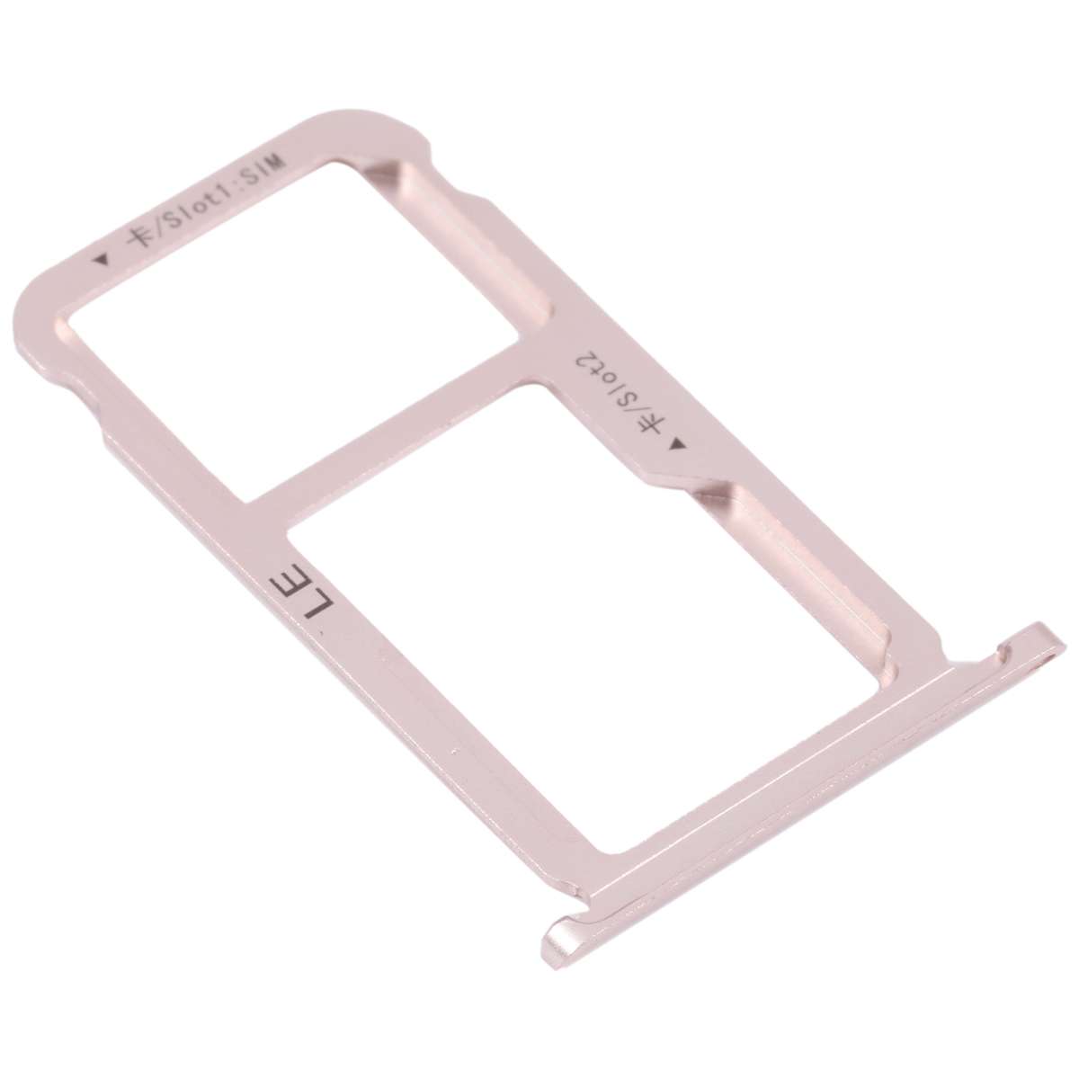 SIM Card Tray + SIM Card Tray / Micro SD Card Tray for Honor 9X Lite (Pink)