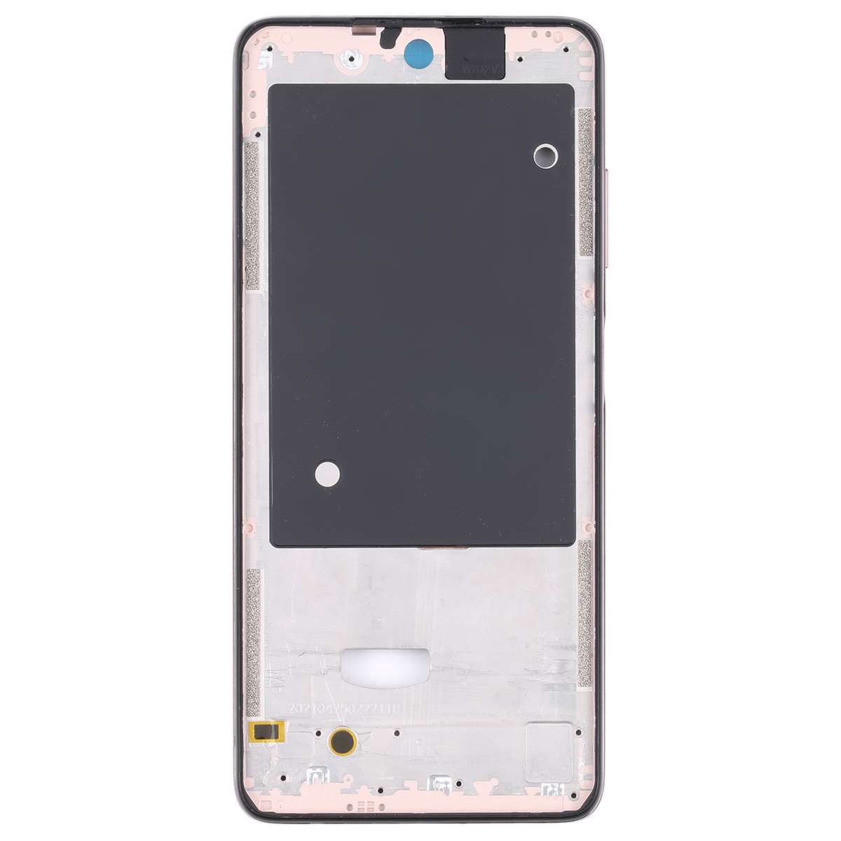 Original Middle Frame Bezel Plate for Xiaomi Poco X3 (Black)
