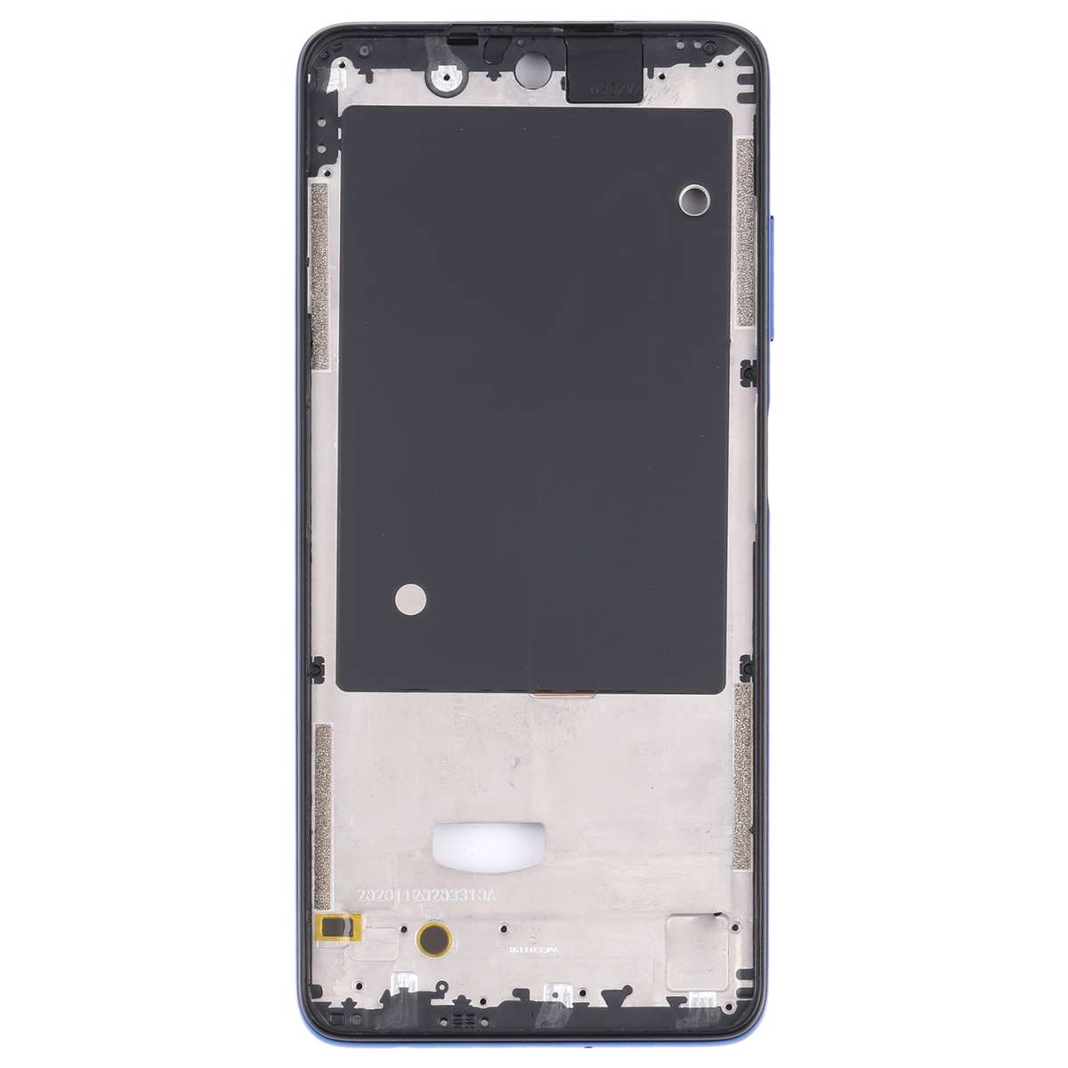 Original Middle Frame Bezel Plate for Xiaomi Poco X3 (Black)