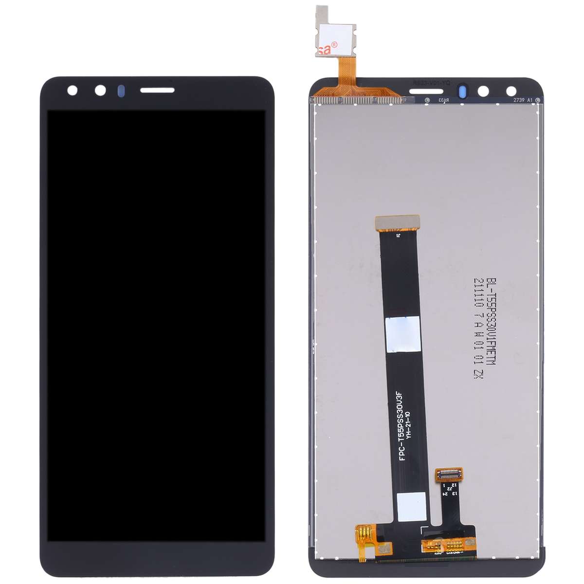 LCD Screen and Digitizer Full Assembly For Nokia C01 Plus