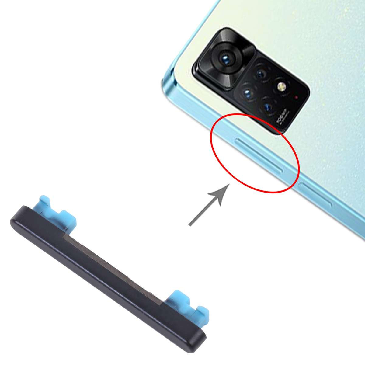 Volume Control Button for Xiaomi Redmi Note 11 Pro China/Redmi Note 11 Pro+ 5G/11i/11i HyperCharge 5