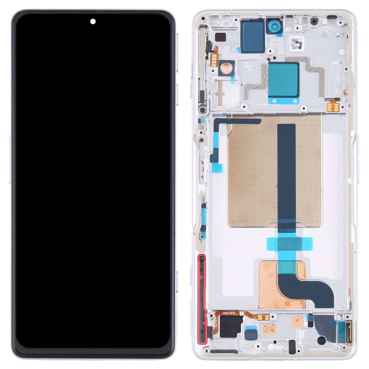 Original LCD Screen and Digitizer Full Assembly with Frame for Xiaomi Redmi K50 Gaming/Poco F4 GT(Bl