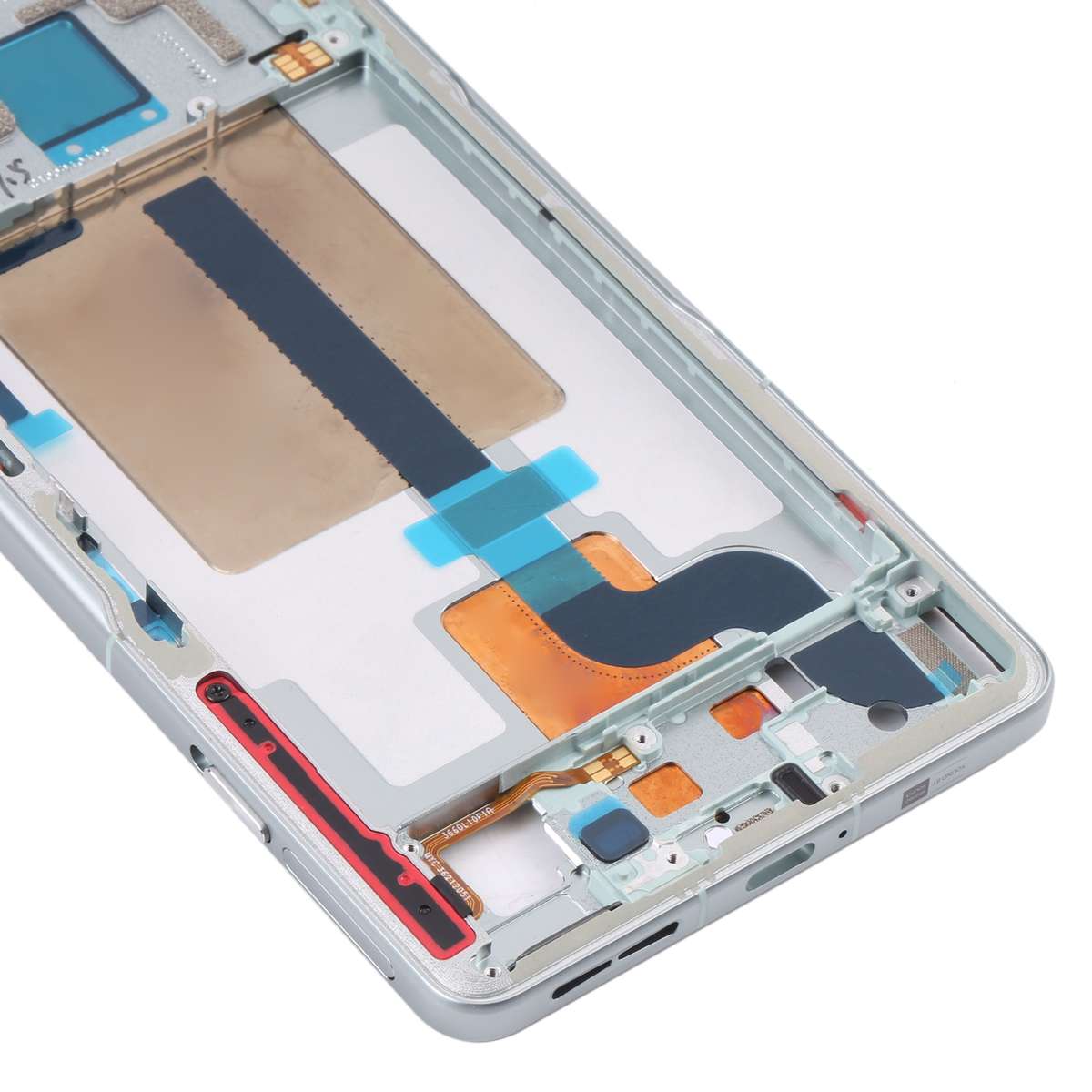 Front Housing LCD Frame Bezel Plate for Xiaomi Redmi K50 Gaming/Poco F4 GT(Black)