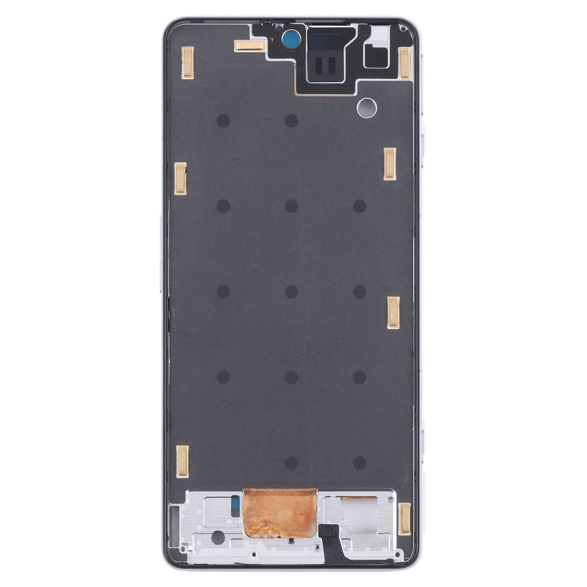 Front Housing LCD Frame Bezel Plate for Xiaomi Redmi K50 Gaming/Poco F4 GT(Black)