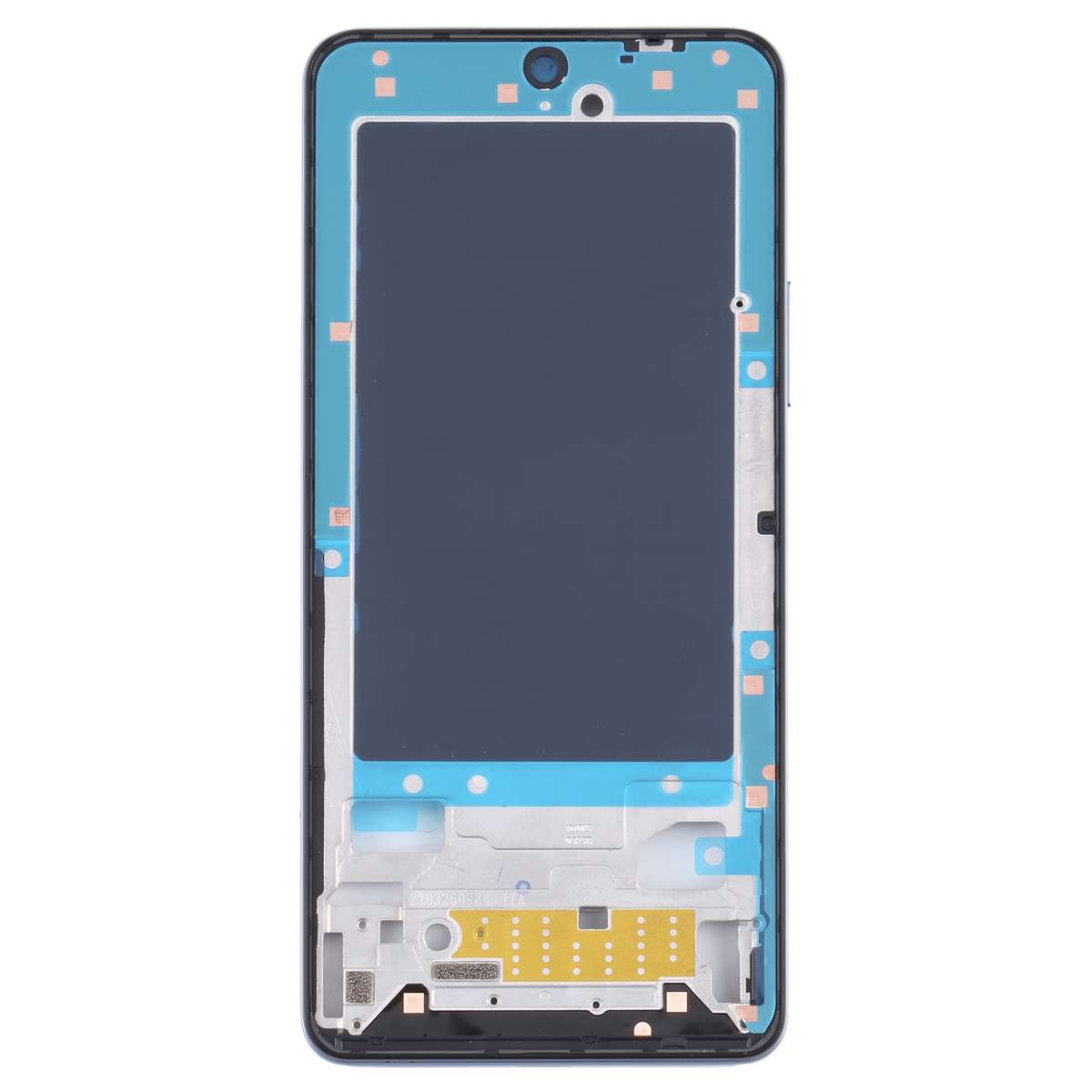 Front Housing LCD Frame Bezel Plate for Xiaomi Redmi K40S / Poco F4(Black)