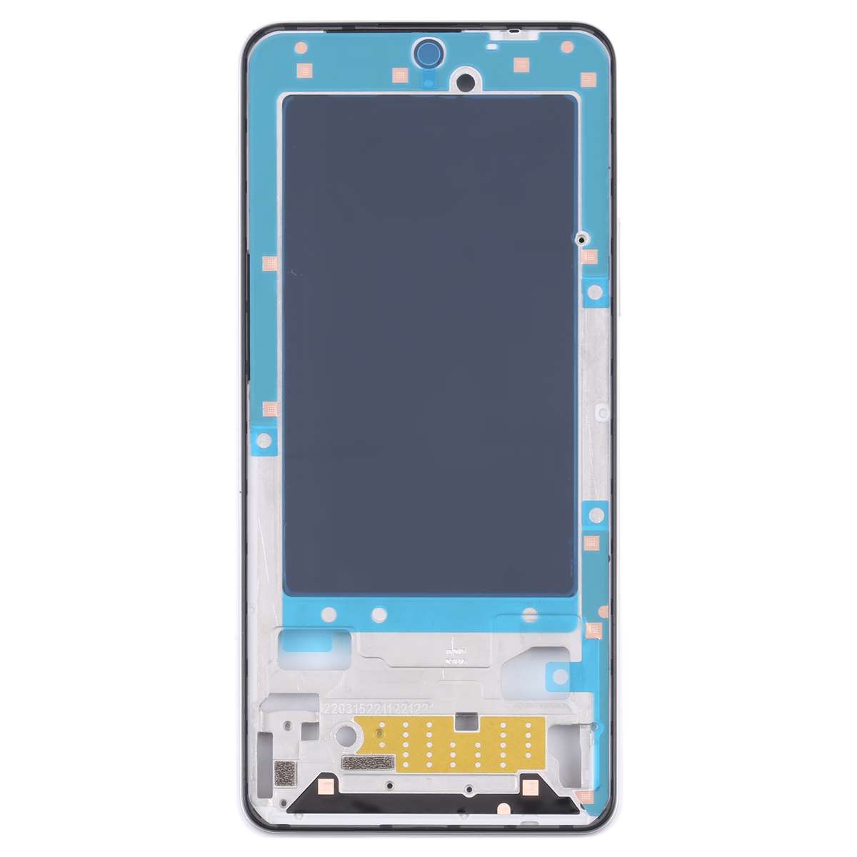 Front Housing LCD Frame Bezel Plate for Xiaomi Redmi K40S / Poco F4(Black)