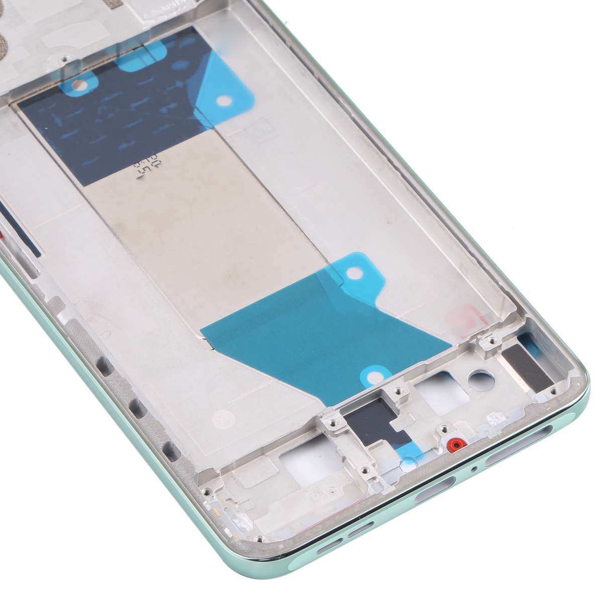 Front Housing LCD Frame Bezel Plate for Xiaomi Redmi K50 / Redmi K50 Pro(Black)