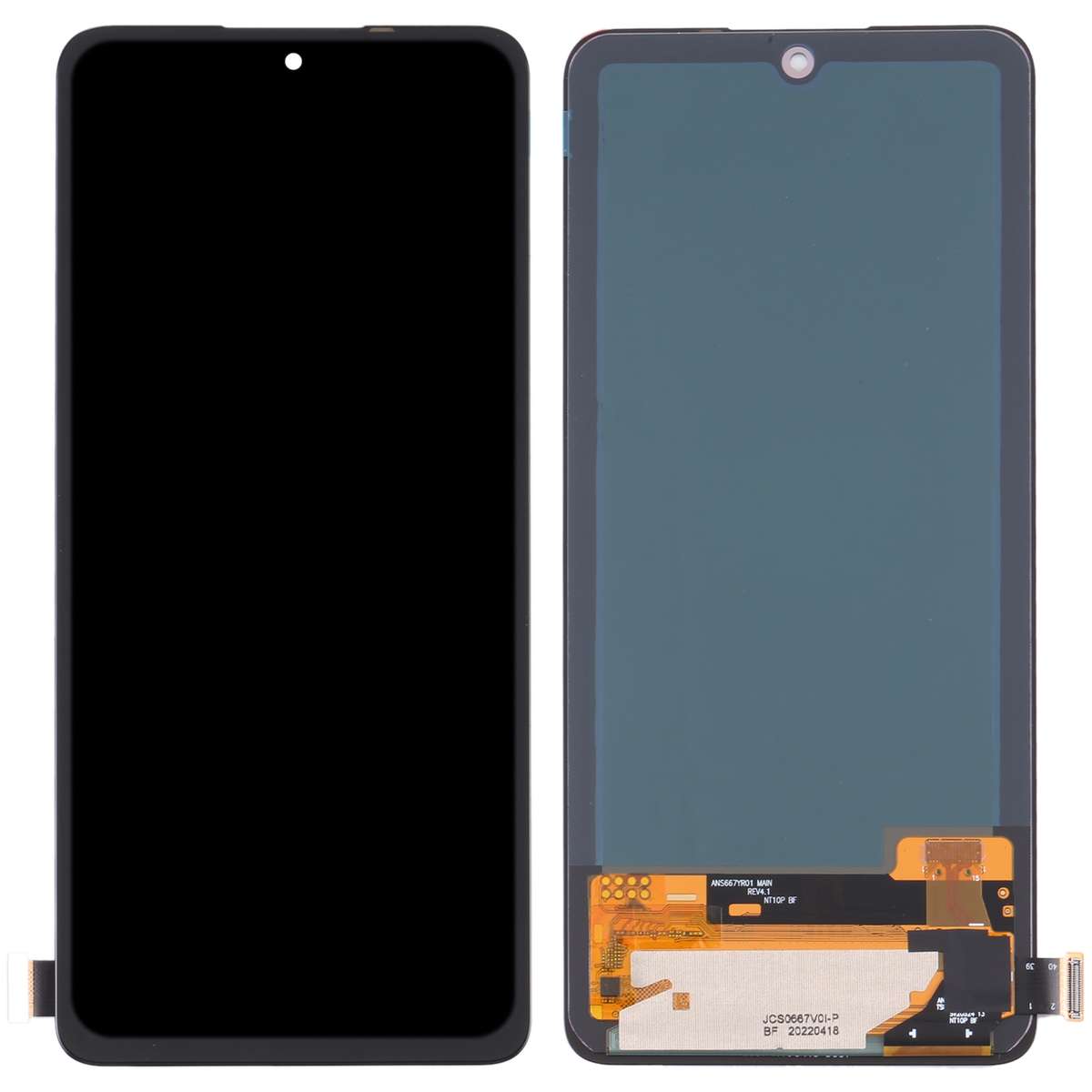 OLED Material LCD Screen and Digitizer Full Assembly For Xiaomi Redmi Note 10 Pro 4G/Redmi Note 1...