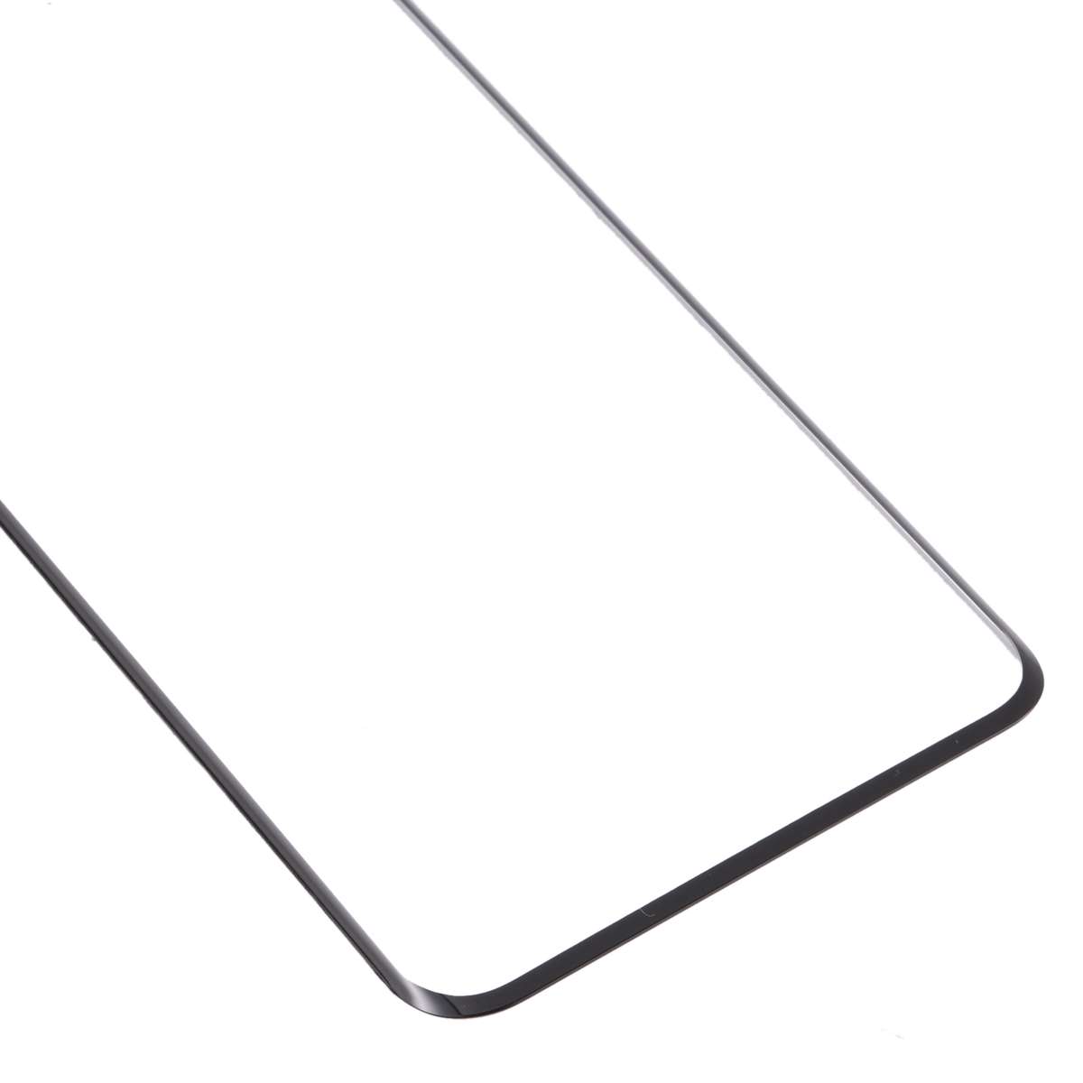 For OnePlus 10 Pro Front Screen Outer Glass Lens with OCA Optically Clear Adhesive (Black)
