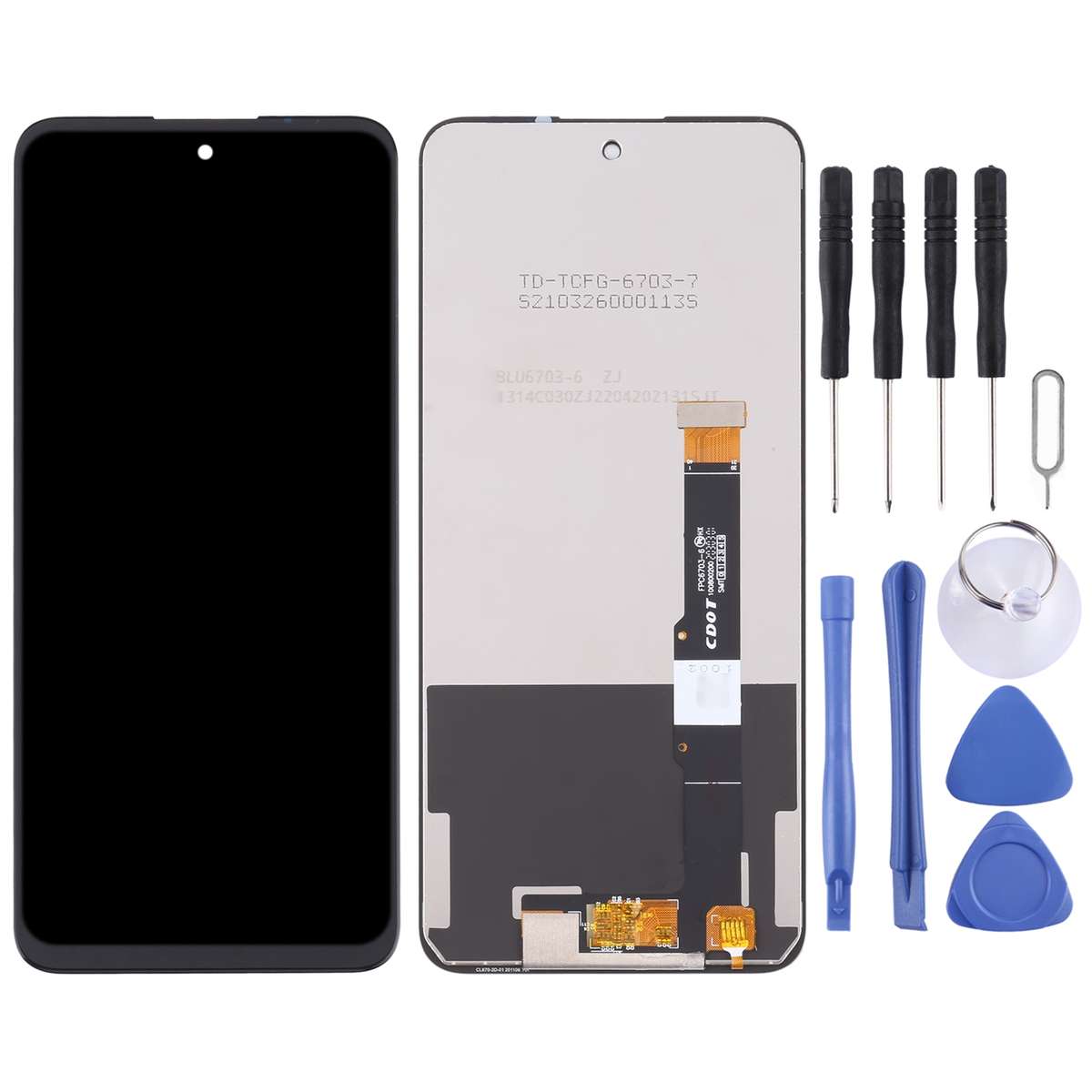 TFT LCD Screen For TCL 20 5G T781 T781K T781H with Digitizer Full Assembly